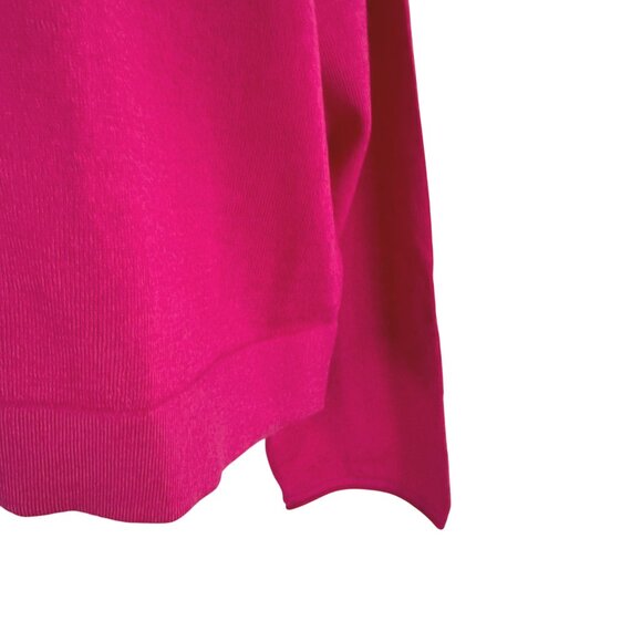Banana Republic Merino Wool Cropped Sweater Top Womens 2XL Pink NWT TP-3558 - Picture 4 of 10